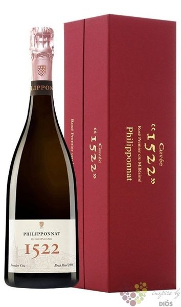 Philipponnat ros  cuve 1522  2008 gift box brut extra 1er cru Champagne  0.75 l