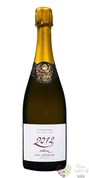 Paul Dthune  Millesime 2012  brut Grand Cru Champagne  0.75 l