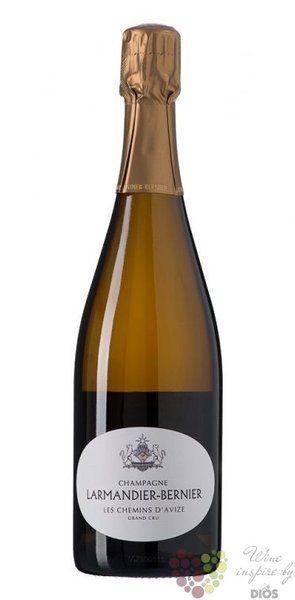 Larmandier Bernier blanc  Chemins dAvize  2012 brut extra Grand cru Champagne  0.75 l
