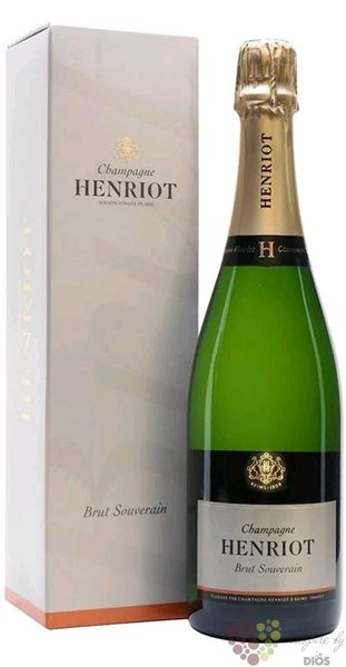 Henriot  Souverain  gift box brut Champagne Aoc  0.75 l