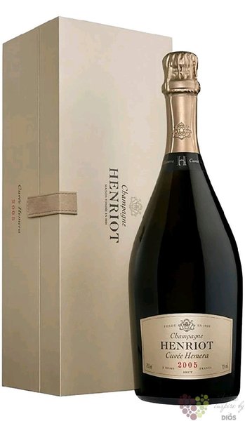 Henriot  cuve Hemera  2006 gift box brut Champagne Aoc  0.75 l