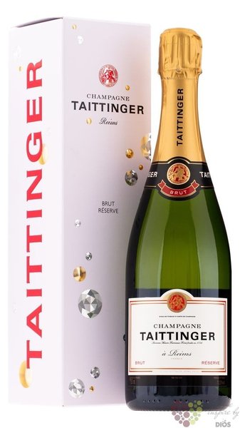 Taittinger  Reserve  brut gift box Champagne Aoc  0.75 l
