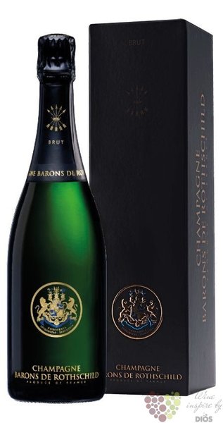 Barons de Rothschild blanc brut gift box Champagne Aoc  0.75 l