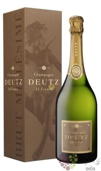 Deutz blanc 2014  Millesim  brut gift box Champagne Aoc   0.75 l