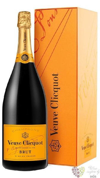 Veuve Clicquot Ponsardin brut gift box Champagne Aoc magnum  1.50 l