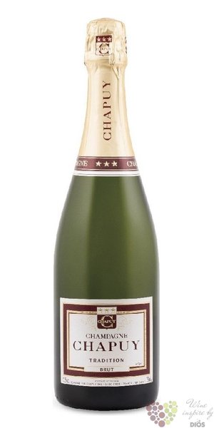Chapuy blanc  Tradition  brut Champagne Aoc  0.75 l