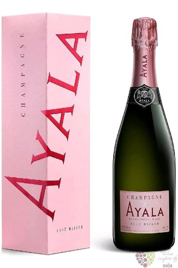 Ayala ros  Majeur  brut gift box Champagne Aoc  0.75 l