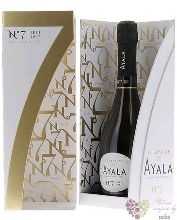 Ayala  N7  2007 gift box brut Grand cru Champagne  0.75 l
