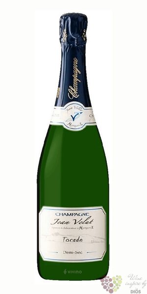 Jean Velut  Tocade  demi Sec Champagne Aoc  0.75 l