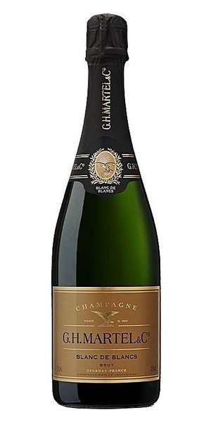 G.H.Martel &amp; Co  Blanc de Blancs  brut Champagne Aoc  0.75 l