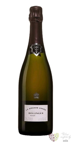 Bollinger ros  la Grande Anne  2012 brut 1er cru Champagne  0.75 l