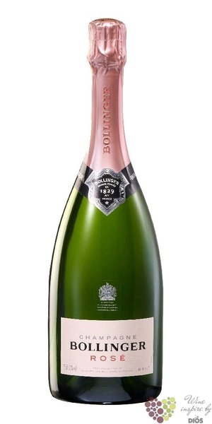 Bollinger ros brut 1er cru Champagne  0.375 l