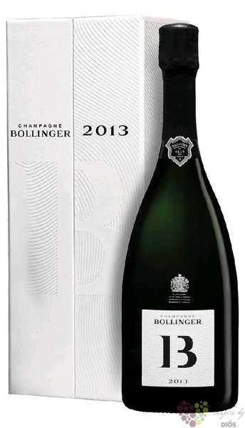 Bollinger  B13  2013 gift box brut Blanc de Noirs Champagne Aoc  0.75 l