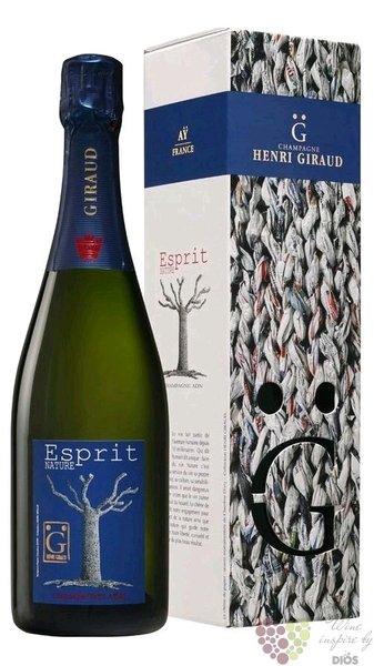 Henri Giraud blanc  Esprit de Giraud  brut Blanc de Blancs Champagne Aoc    0.75 l