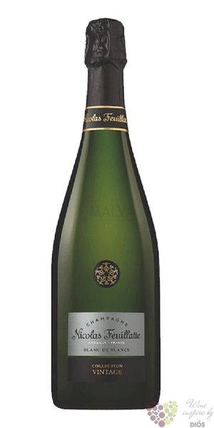 Nicolas Feuillatte blanc „ Blanc de Blancs ” 2015 brut Grand cru Champagne  0.75 l