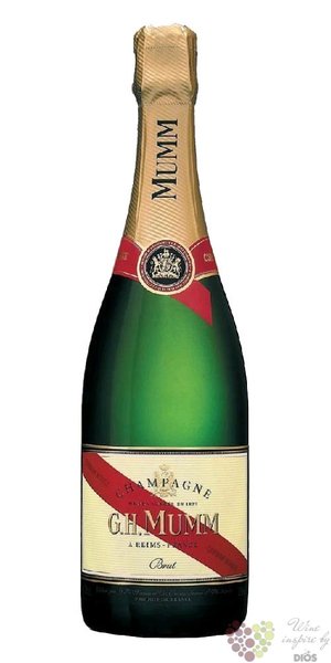G.H.Mumm blanc „ Cordon Rouge ” brut Champagne Aoc  0.75 l