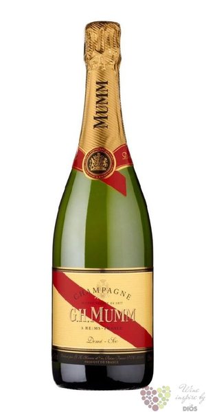 G.H.Mumm blanc „ Cordon rouge ” demi sec Champagne Aoc  0.75 l