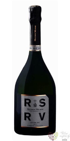 G.H.Mumm blanc  RSRV cuve 4.5  brut Champagne Aoc  0.75 l
