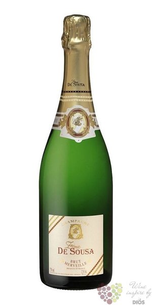 de Sousa &amp; fils blanc  cuve Merveille  brut Champagne Aoc  0.75 l
