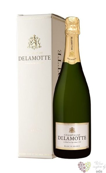 Delamotte blanc Brut gift box Blanc de blancs Champagne Aoc    0.75 l