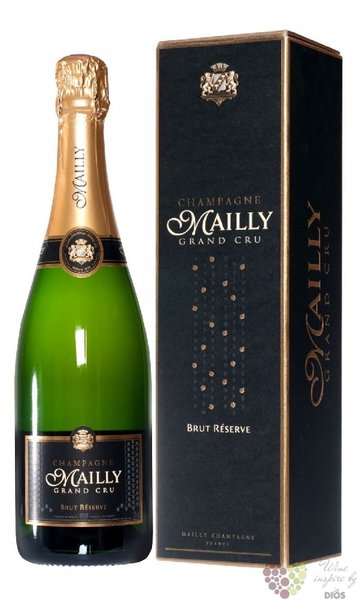 Mailly blanc  Reserv  brut gift box Grand cru Champagne  0.75 l