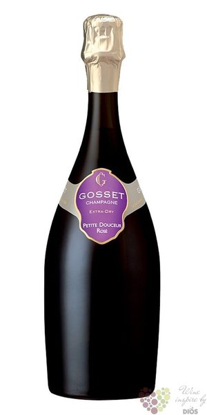 Gosset ros  Grand Petite doceur  Extra dry Champagne Aoc  0.75 l