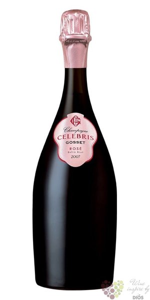 Gosset ros  Celebris  2007 brut Vintage Champagne Aoc  0.75 l