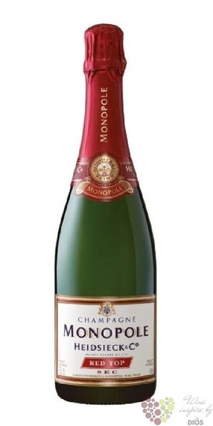 Heidsieck &amp; Co Monopole blanc  Red top  sec Champagne Aoc  0.75 l