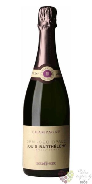 Louis Barthelmy  Opale  demi sec Champagne Aoc    0.75 l