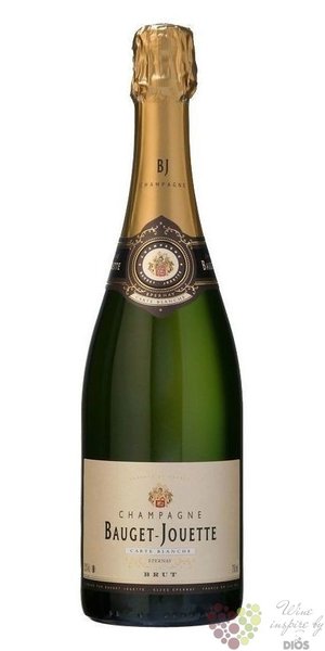 Bauget Jouette  Carte blanche  brut Champagne Aoc    0.75 l