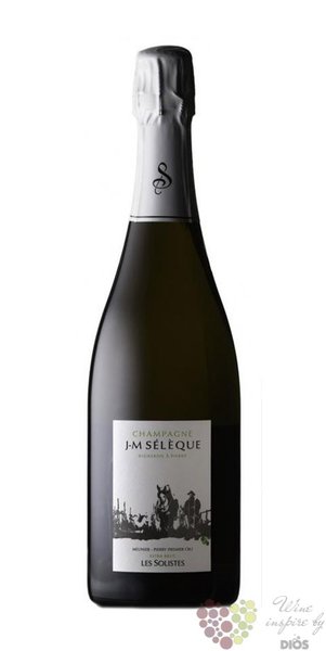 Jean Marc Slque blanc  les Solistes Millsim  2014 extra brut Champagne 0.75 l