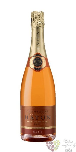 Jean Nol Haton ros brut Champagne Aoc  0.75 l