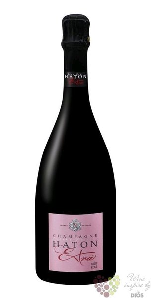 Jean Nol Haton ros  Extra  extra brut Champagne Aoc  0.75 l