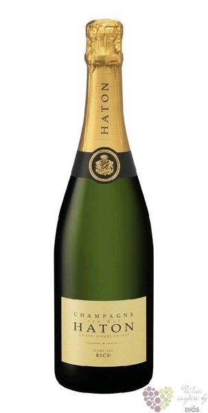 Jean Nol Haton  Rich  demi sec Champagne Aoc  0.75 l