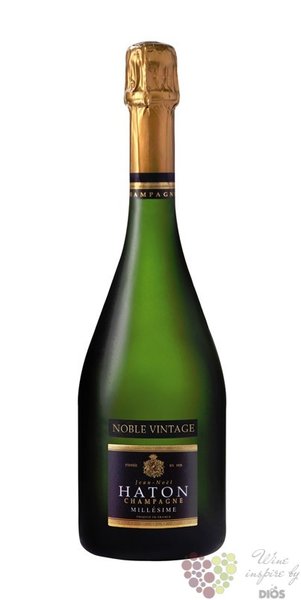 Jean Nol Haton  Noble vintage  2009 brut Champagne Aoc  0.75 l