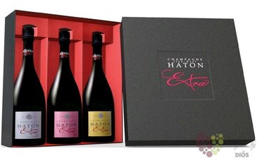 Jean Nol Haton Collection  Extra  extra brut Champagne Aoc  3x0.75 l