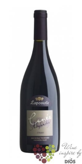 Syrah  Cuve Alexandre  2020 Cachapoal valley Do by Casa Lapostolle    0.75 l