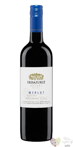 Merlot  Estate  2019 Curic valley via Errazuriz  0.75 l