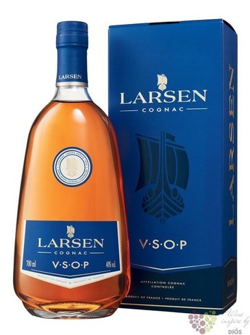 Larsen le Cognac des Vikings  VSOP  Fine Champagne Cognac 40% vol.    1.00 l