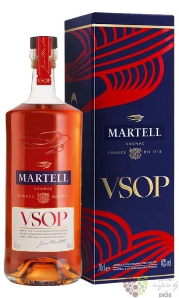 Martell  VSOP Red barrel aged  Fine Cognac Aoc 40% vol.  0.70 l