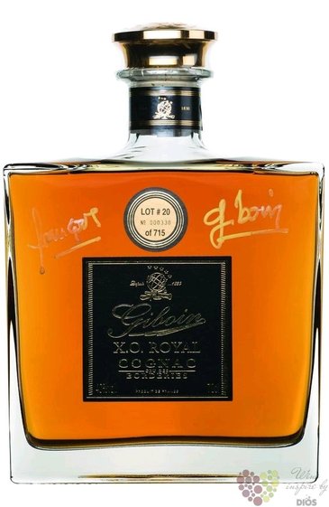 Francois Giboin XO „ Royal Carafe ” Borderies Cognac 40% vol.  0.70 l