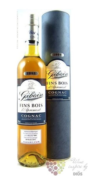 Francois Giboin 1997  dApremont  millesime fin bois Cognac 40% vol.   0.70 l