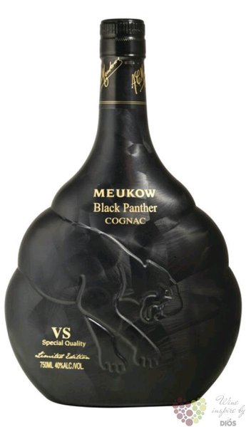 Meukow  VS Black Panter ltd.  Cognac Aoc 40% vol.  0.70 l