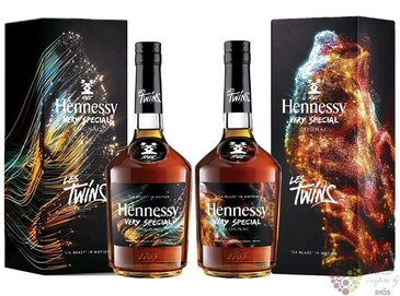 Hennessy  Vs les Twins Lil Beast &amp; Ca Blaze  ltd. edition Cognac Aoc 40% vol.  1x0.70 l