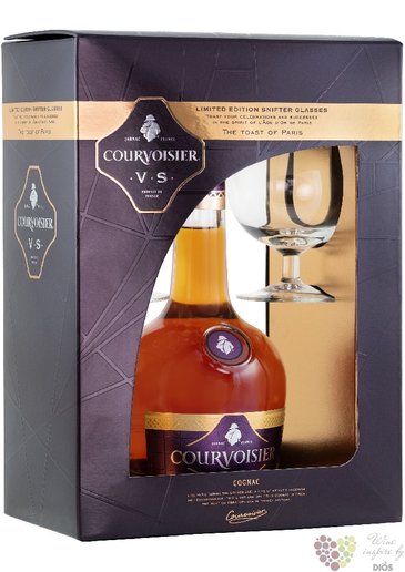 Courvoisier  VS  2glass pack Cognac Aoc 40% vol.  0.70 l