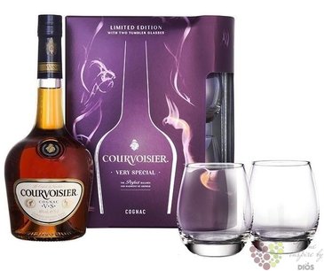 Courvoisier  VS  2glass pack ed. 2014 Cognac Aoc 40% vol.  0.70 l
