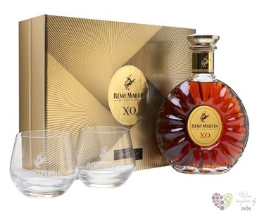 Remy Martin  XO Excellence  2glass pack Fine Champagne Cognac 40% vol.  0.70 l