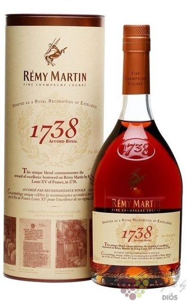 Remy Martin  1738 Accord Royal  Fine Champagne Cognac 40% vol.  0.70 l