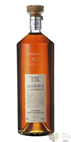 Bache Gabrielsen  XO Thomas Prestige  Cognac Aoc 40% vol.  1.00 l