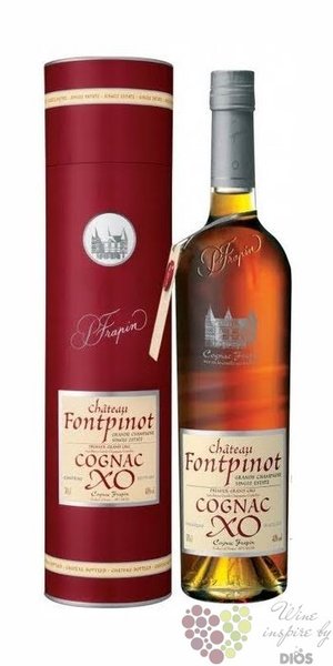 Frapin  XO domaine de Chateau Fontpinot  Grande Champagne Cognac 40% vol.   0.70 l